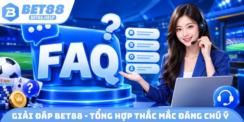 Giải đáp Bet88 - Tổng hợp thắc mắc đáng chú ý