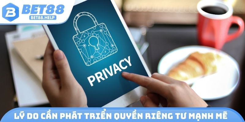 Lý do cần phát triển quyền riêng tư mạnh mẽ