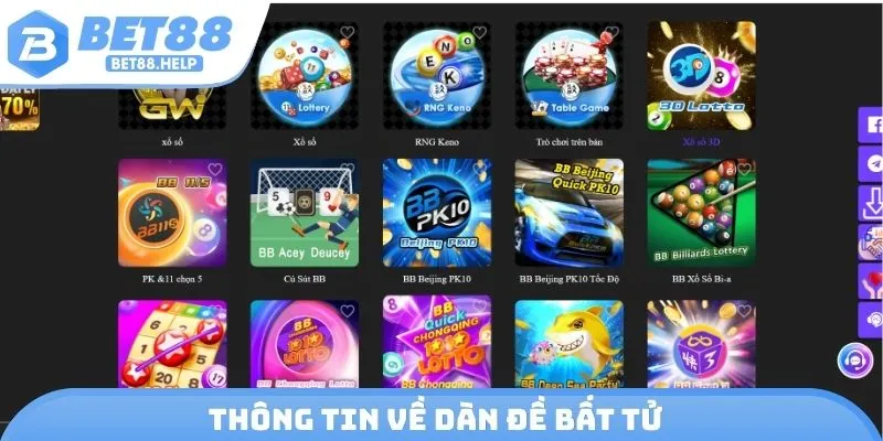 Thông tin về dàn đề bất tử